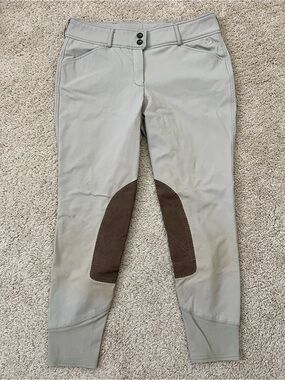 RJ Classics Prestige Gulf Size 30R Tan Horseback Riding Equestrian Breeches
